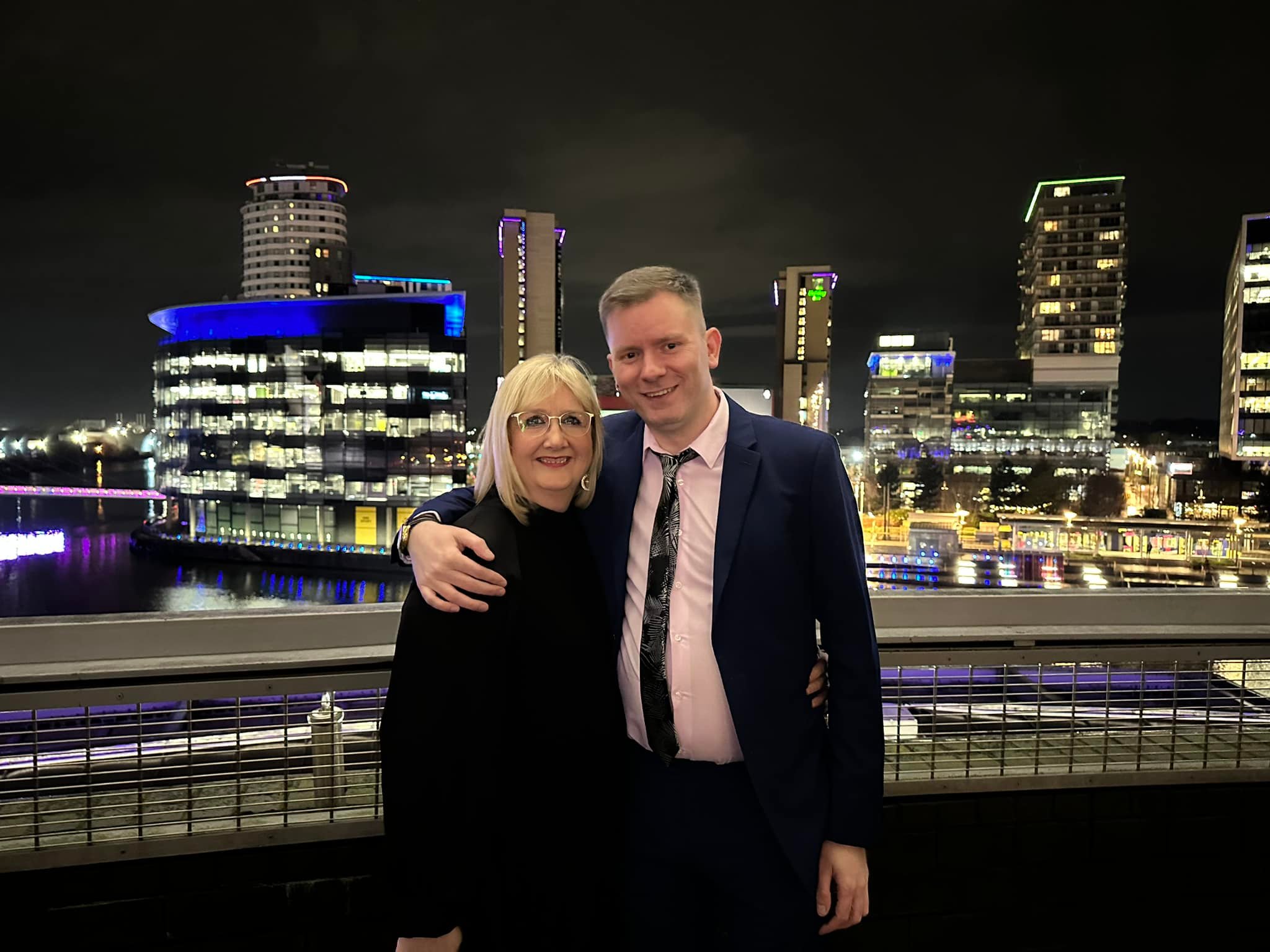 Dan Stears and Mental Health Nurse at Awards