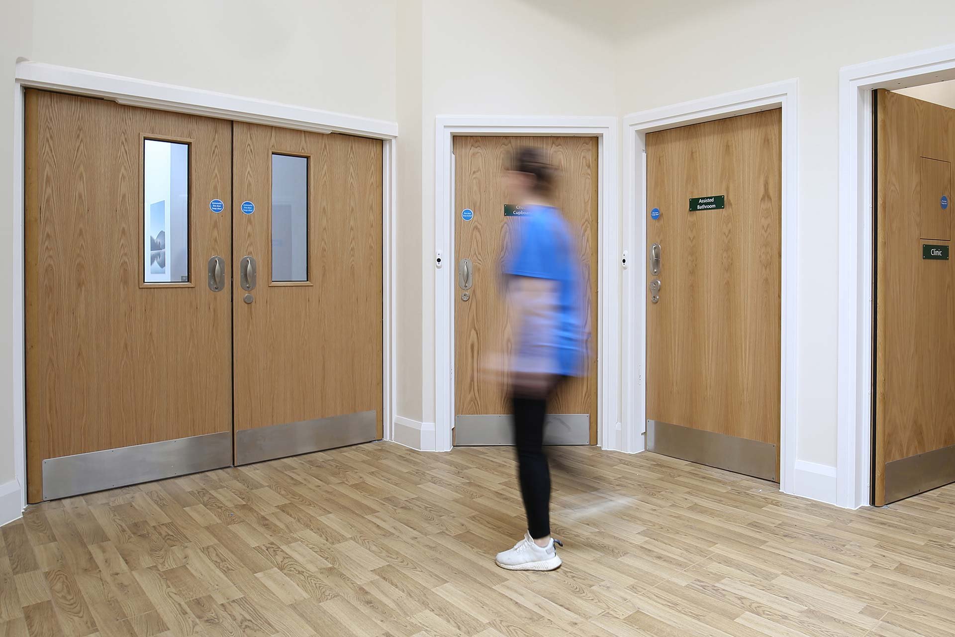 Corridor Airlock doorset for Mental Health