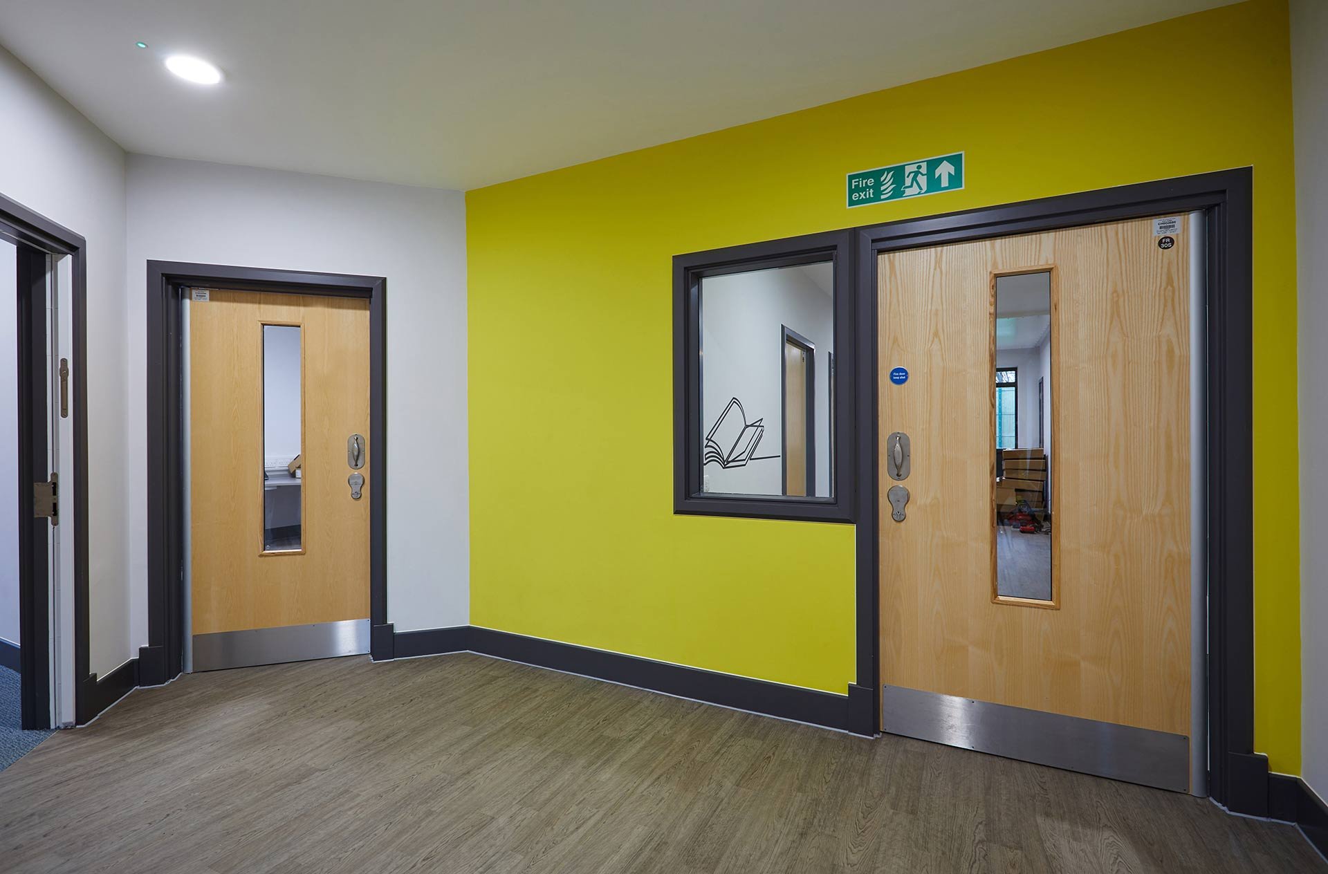 Corridor view at Inspire CAMHS