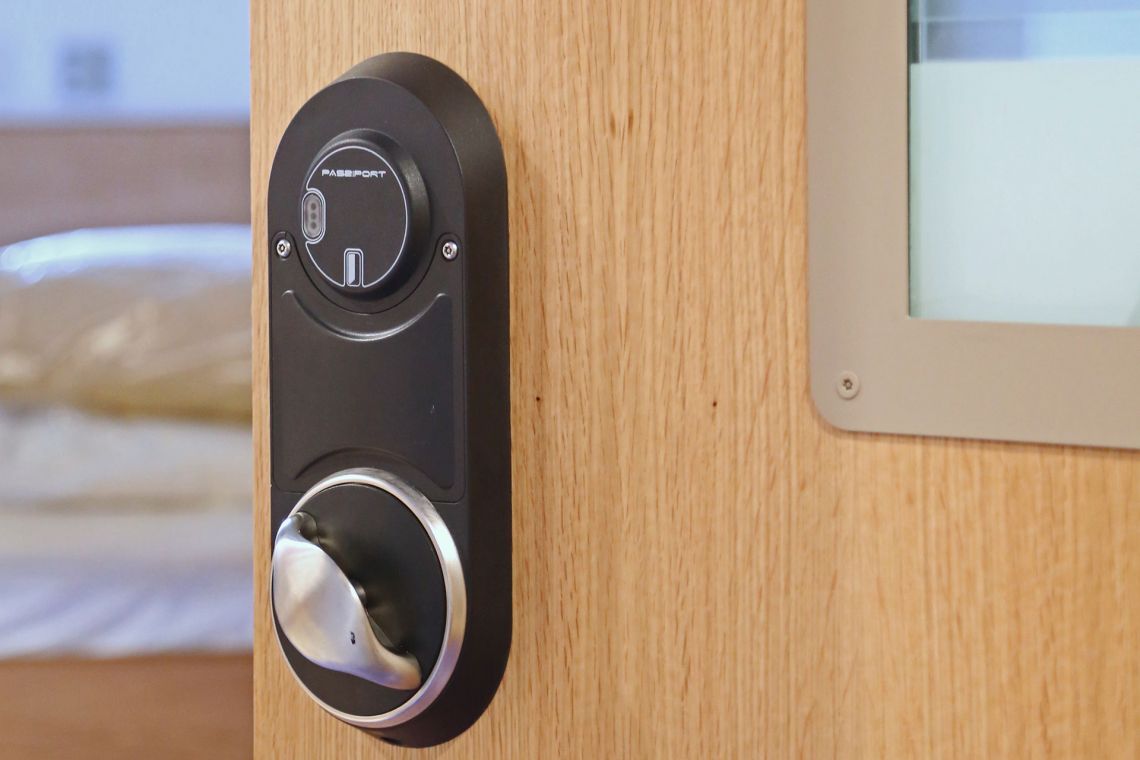 electronic locksets. 