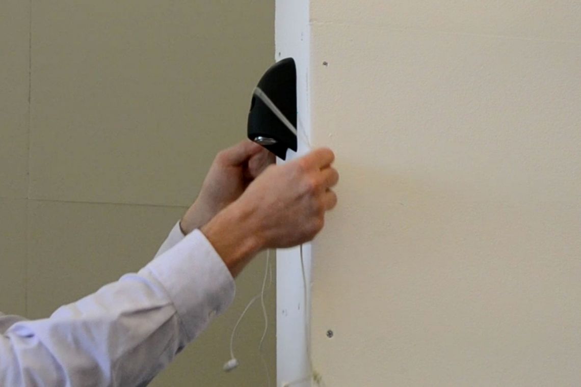 Testing the en-suite door