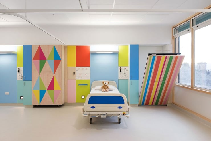 Five reasons why our integral finger guard is perfect for paediatric care environments