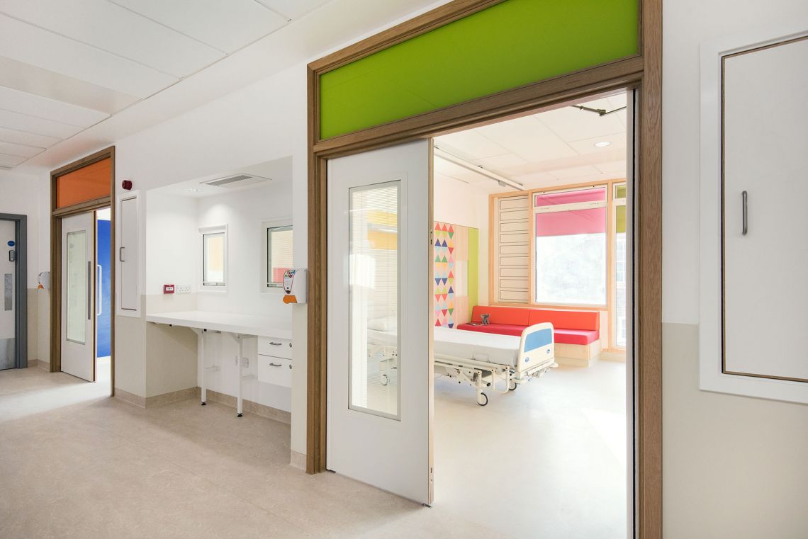 Sheffield Childrens Hospital - Integral Finger Guards