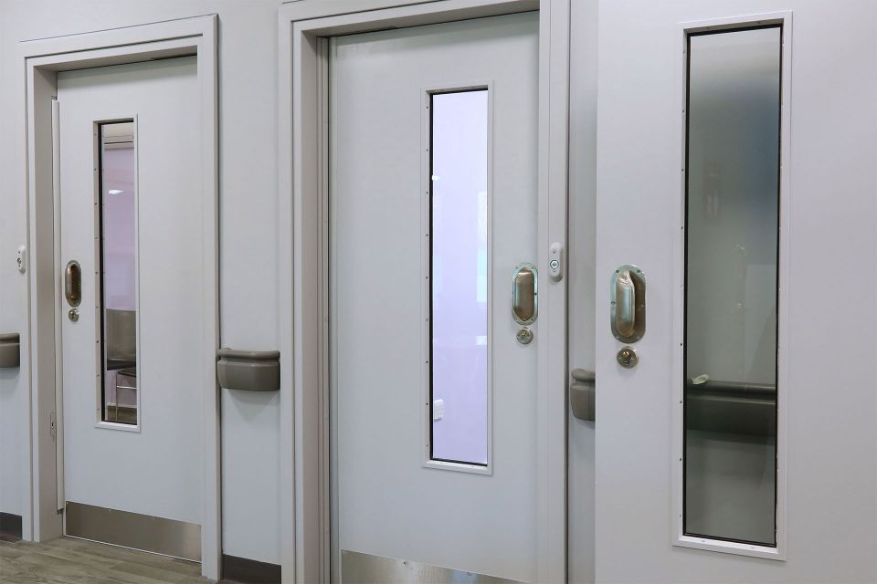 Anti Barricade Doorset For Mental Health Offering Staff Access