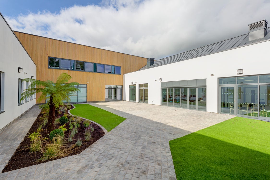 NHS Sowenna Centre Bodmin Central Courtyard