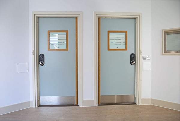 Technical: Electronic Locking Anti-Barricade Doorset