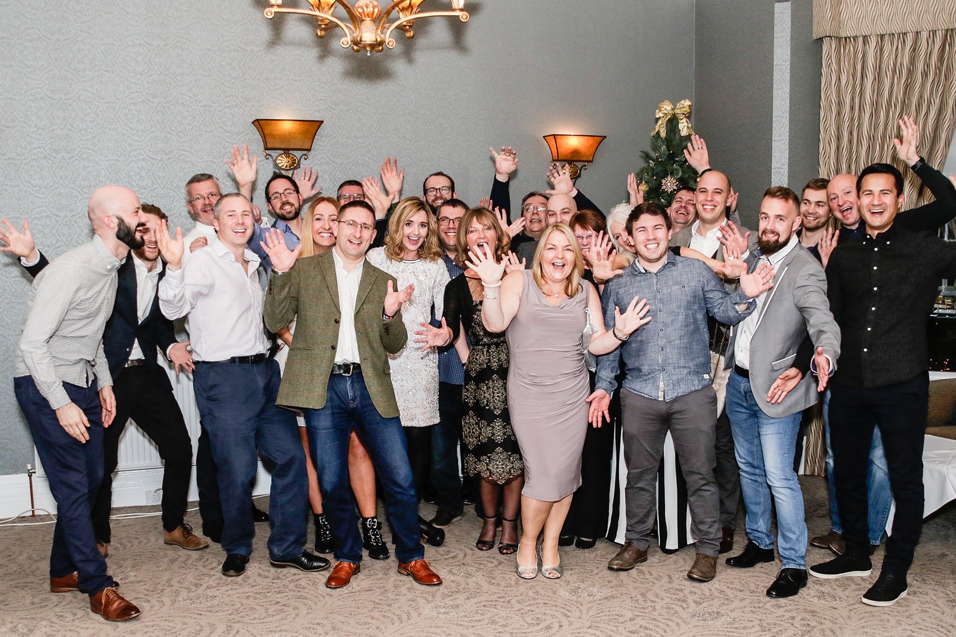 staff christmas party