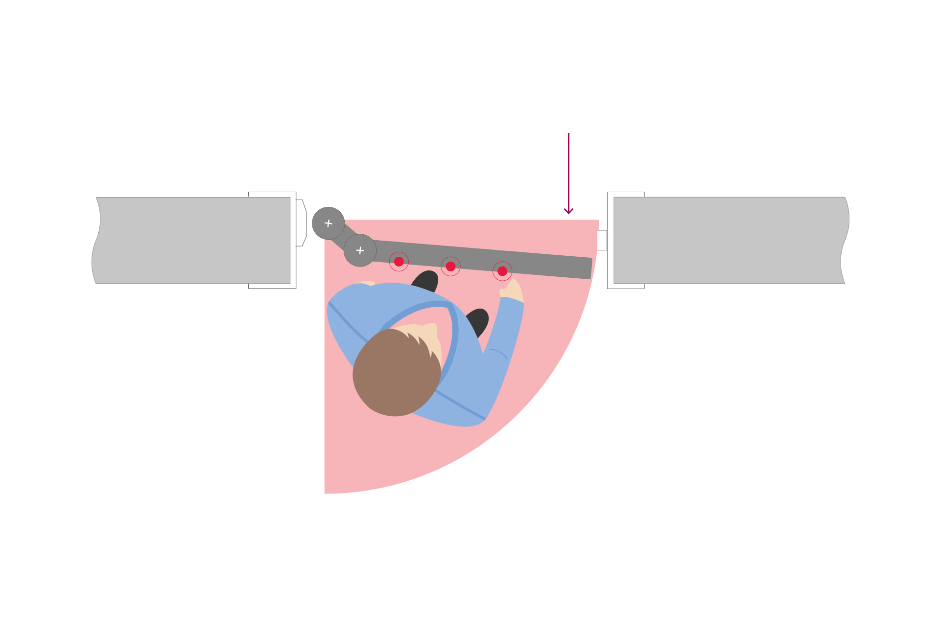 Double hinge diagram