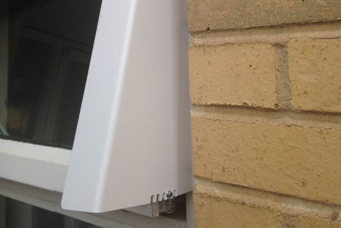 2-part window restrictor