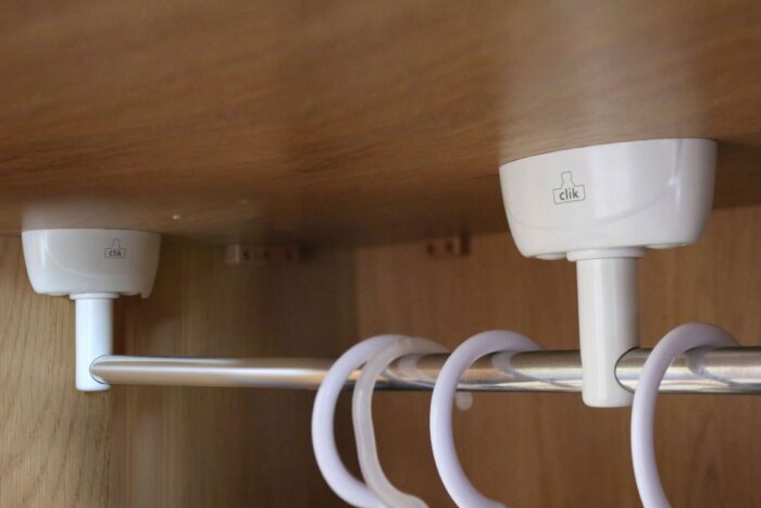 Anti-ligature wardrobe rail