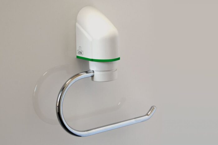 anti-ligature toilet roll holder