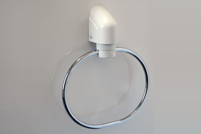 Anti-ligature towel ring