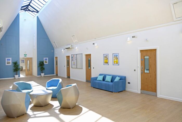 Showcasing an anti ligature space