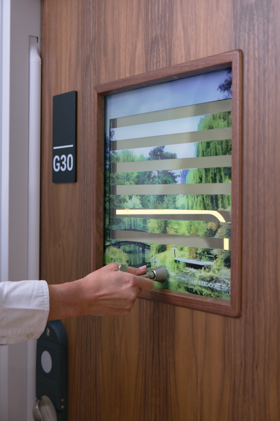 Activating Soft Close Vision Panel